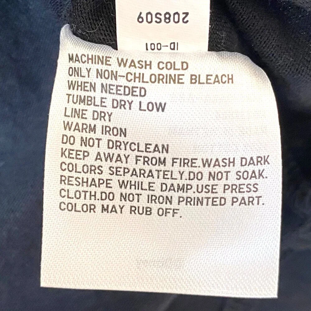 Uniqlo x Disney Mickey Mouse Black Graphic T-Shirt Unisex Size M - Picture 5 of 8